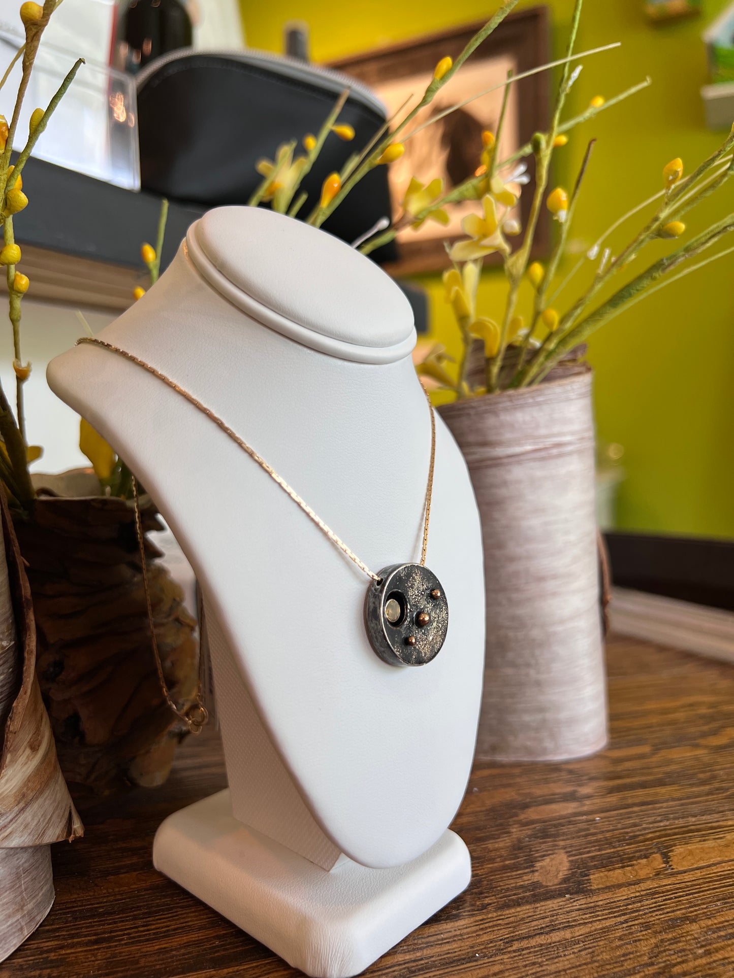 Gold Galaxy Necklace