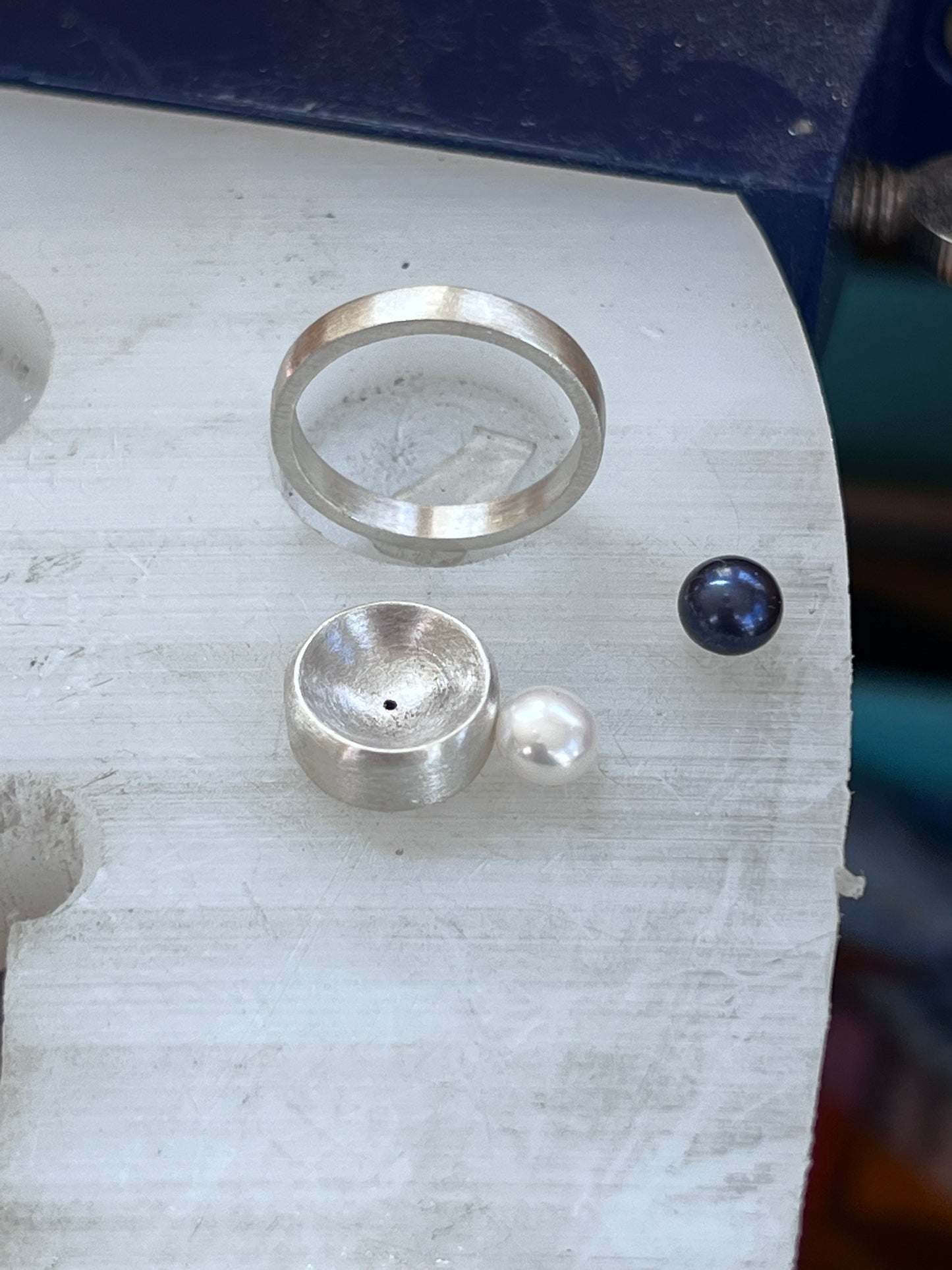 Pearl Statement Ring