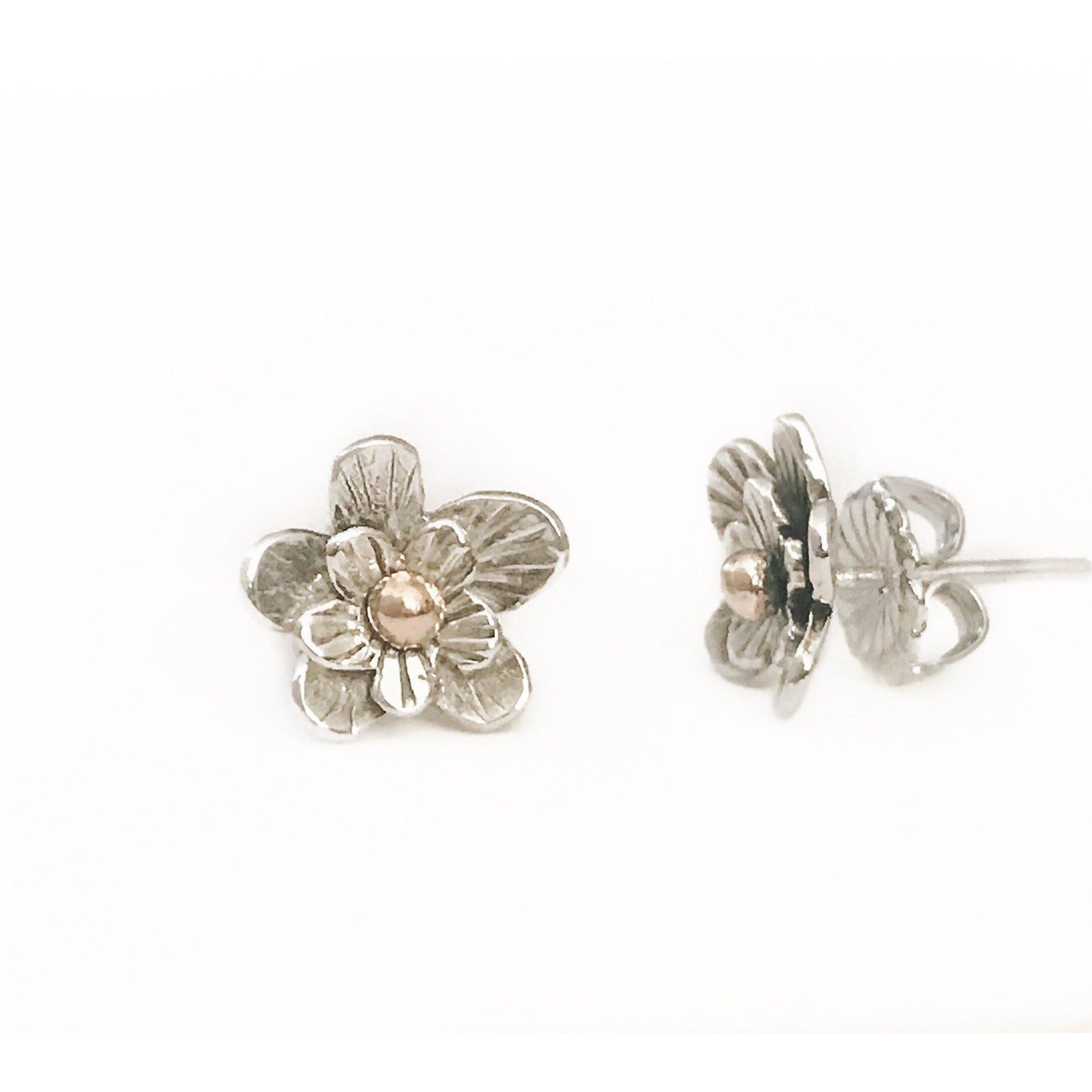 Cherry Blossom Stud Earrings - Milo Blue Designs