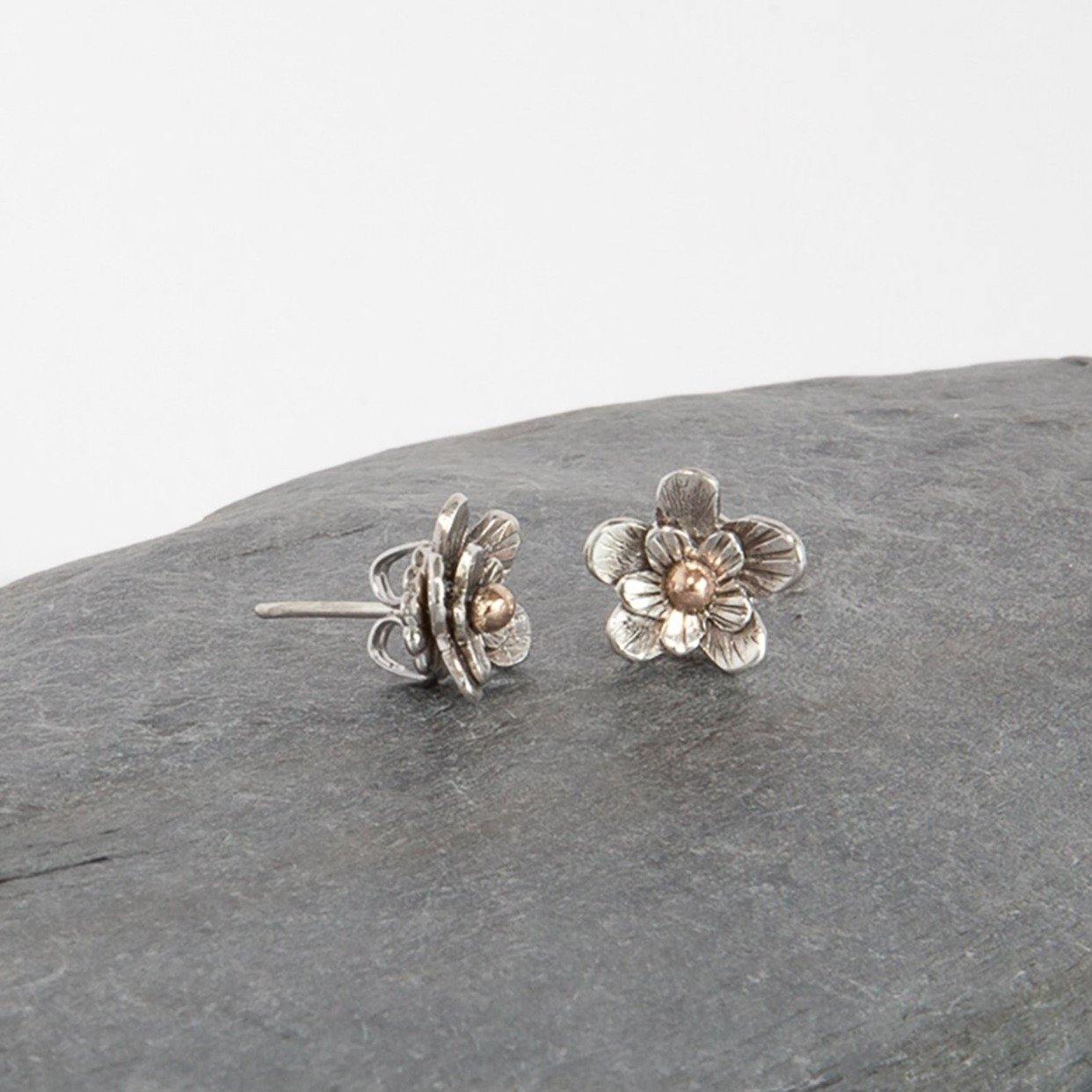 Cherry Blossom Stud Earrings - Milo Blue Designs