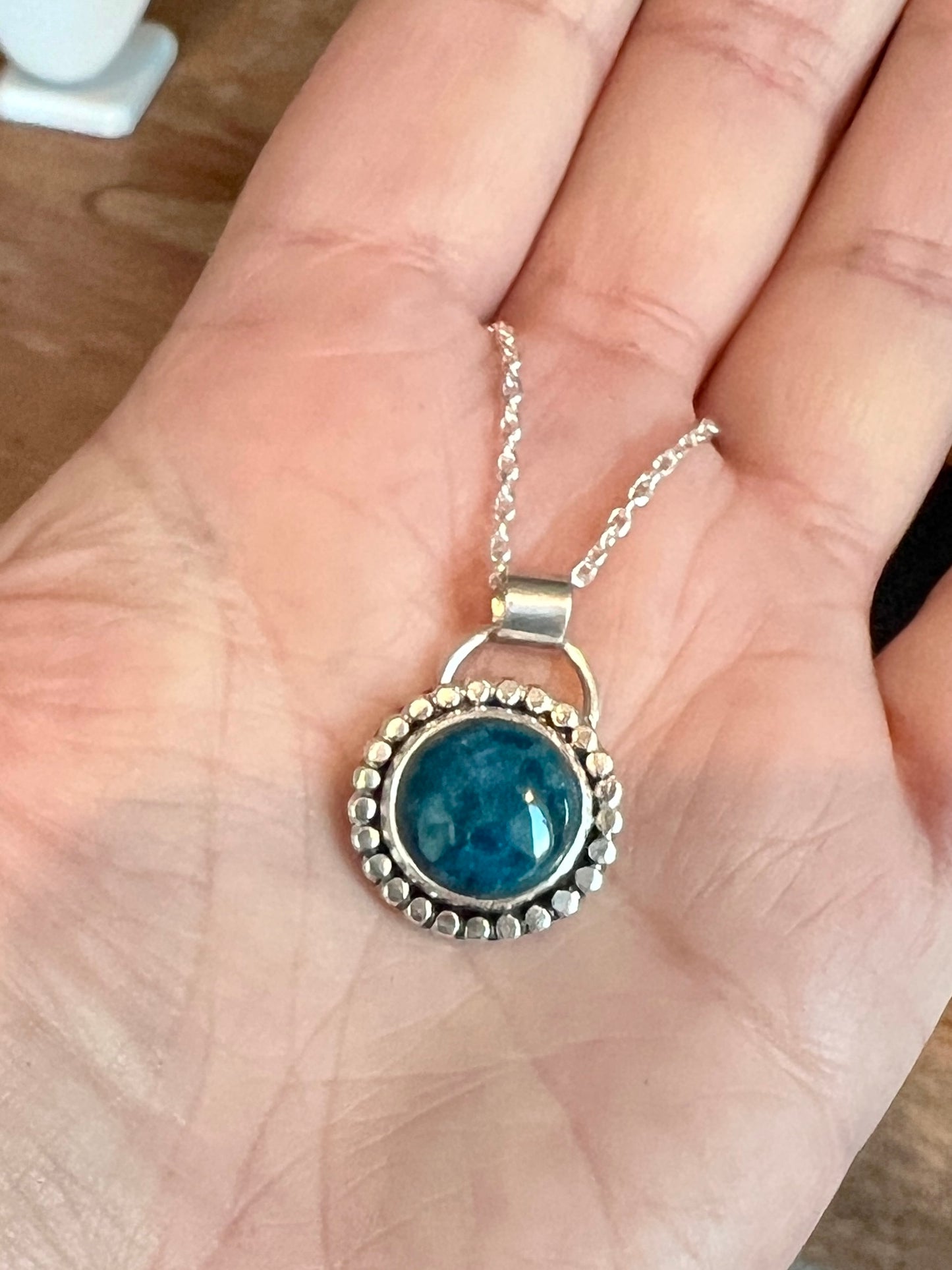 Serenity Apatite Pendant