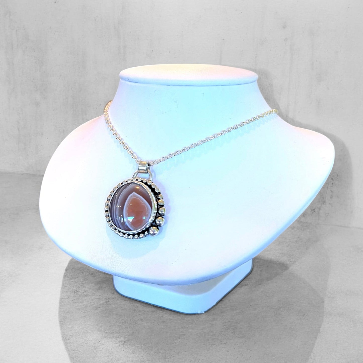 Lake Superior Agate Necklace