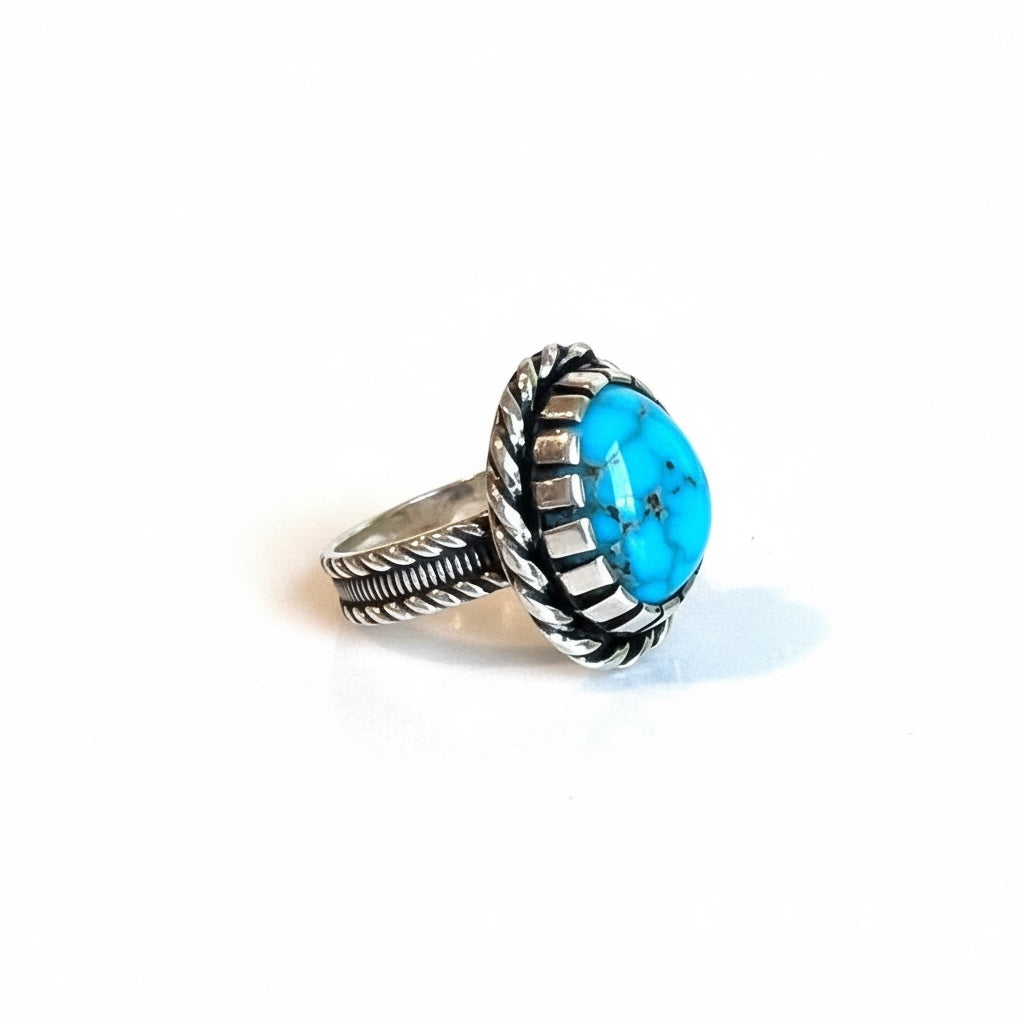Kingman Turquoise Ring