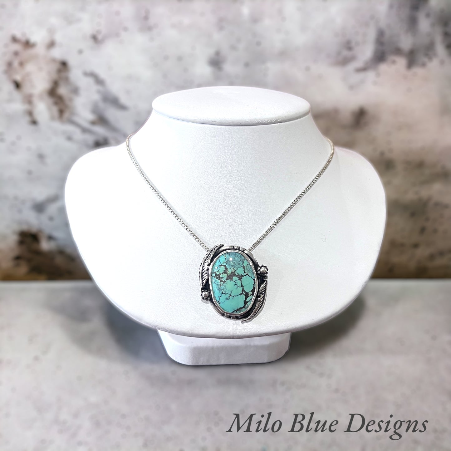 One of a Kind Hubei Turquoise  Necklace