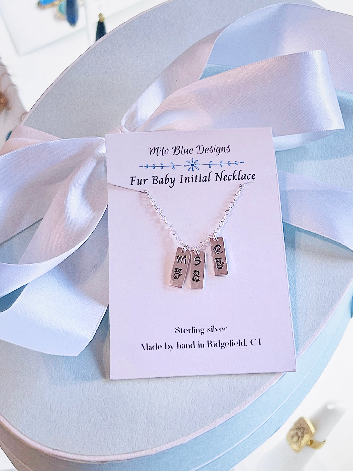 Fur Babies Personalized Charm Necklace