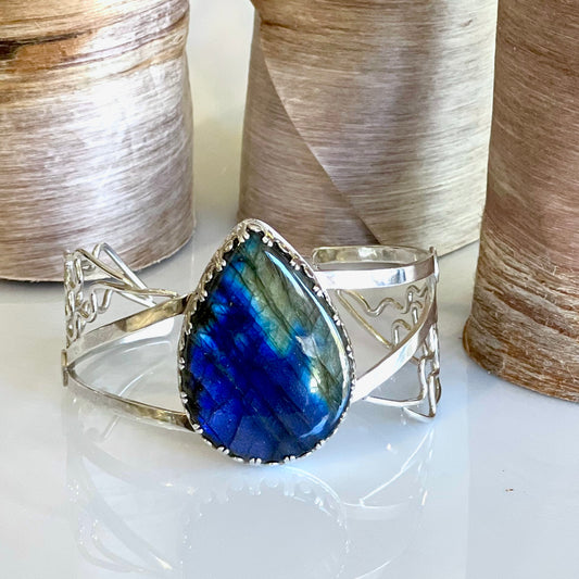 Labradorite Cuff Bracelet